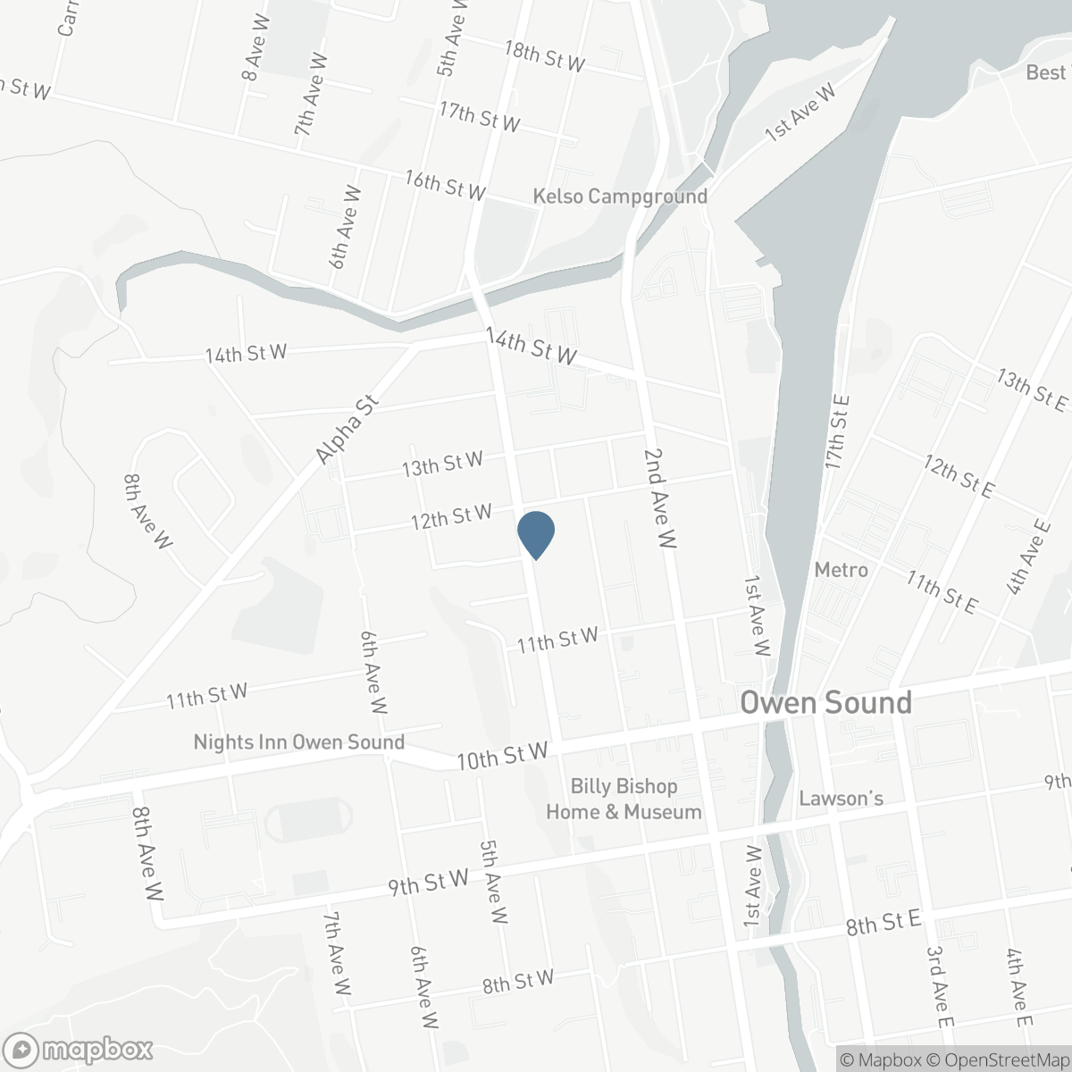 1181 4TH AVENUE W, Owen Sound, Ontario N4K 4W3
